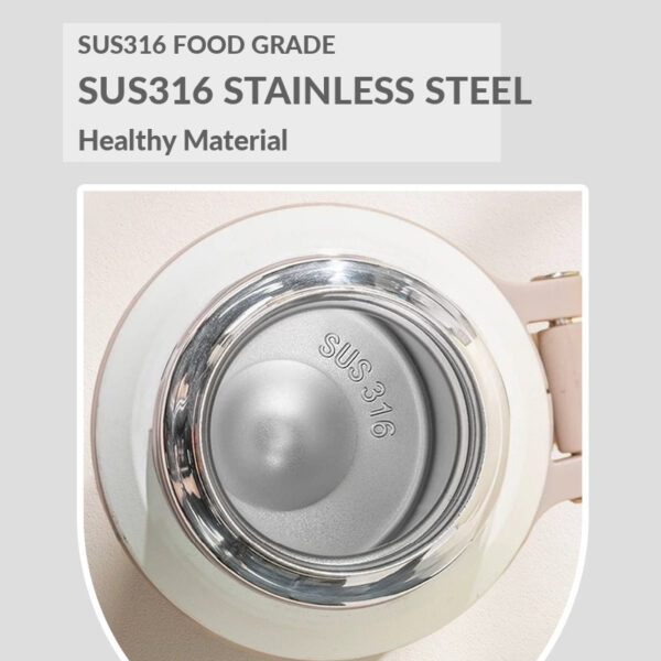 316 Stainless Steel Tumbler with Straw