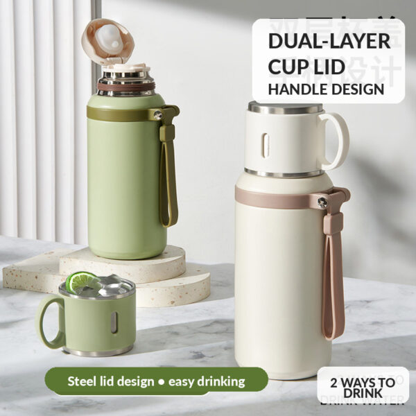 316 Stainless Steel Tumbler with Straw