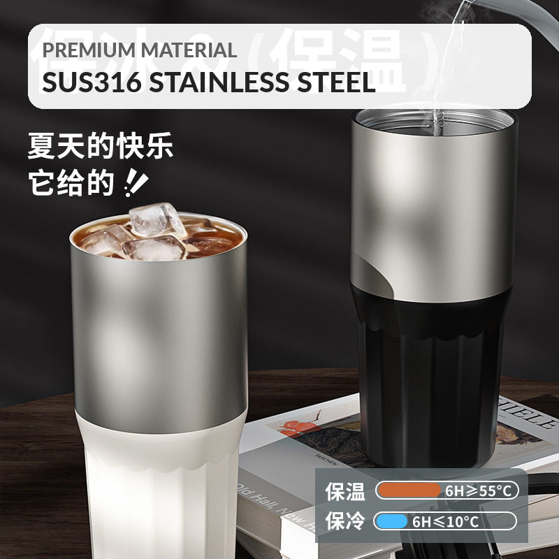 主图_02 316 Stainless Steel Vacuum Insulated Tumbler - 图片 3