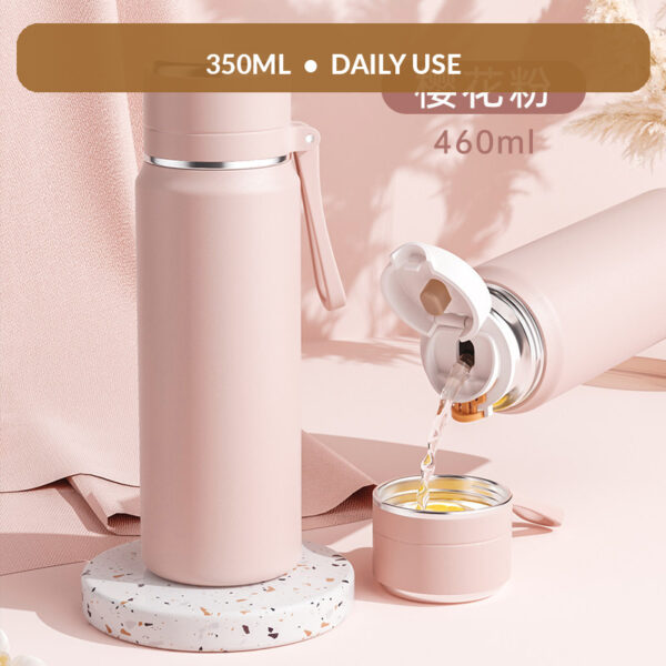 316 Stainless Steel Tumbler with Upright Handle
